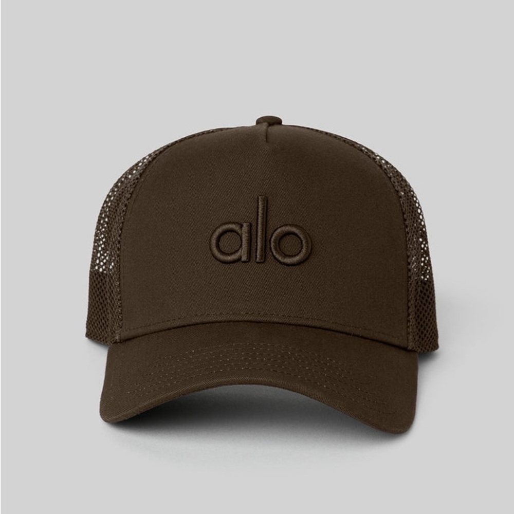 Alo Brown District Trucker Hat